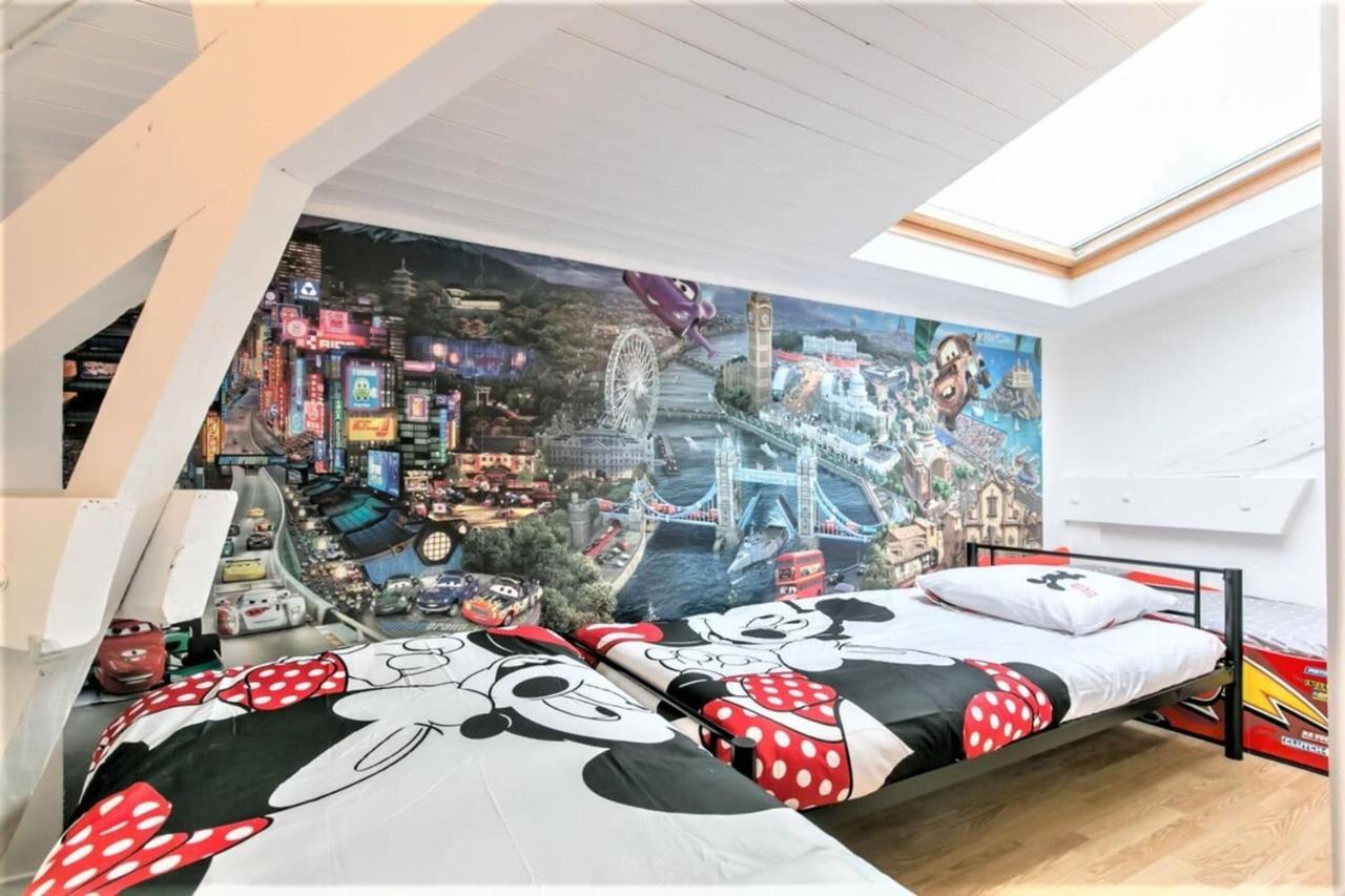 Mickey'S Gateway N4 Pour 6 Votre Refuge Familial Daire Montévrain Dış mekan fotoğraf